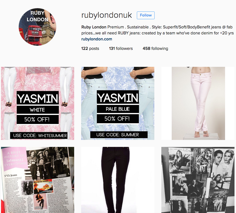 RUBY does Instagram!