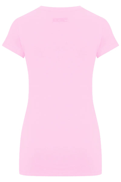 Bamboo Perfect Fit Contour Tee - Brushed Pink