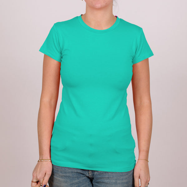 Short Sleeve Perfect Fit Crew Neck - Emerald Green