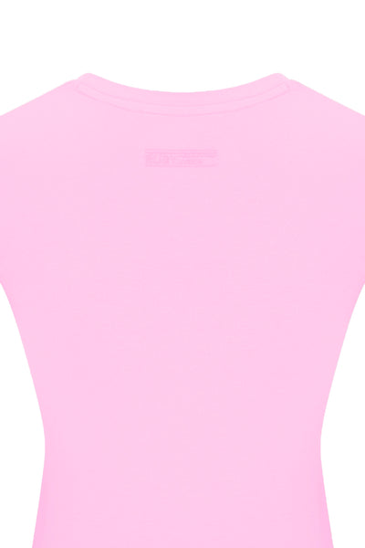 Bamboo Perfect Fit Contour Tee - Brushed Pink