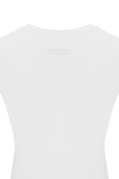 Perfect Tee - Round Neck - Viscose - Super Soft - Porcelain White